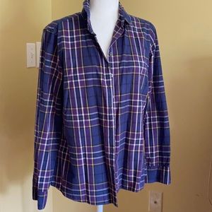 G.H. Bass & Co. plaid button down shirt